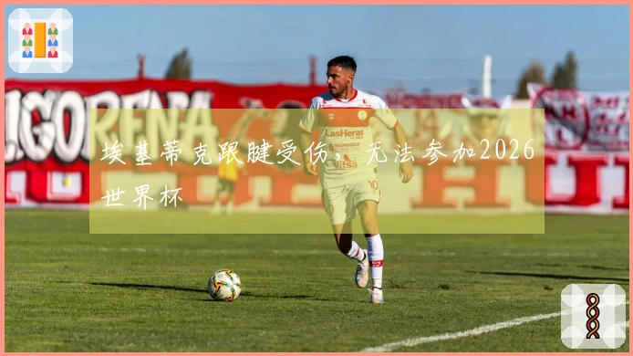 埃基蒂克跟腱受伤，无法参加2026世界杯